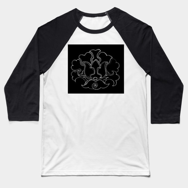 Lanlin Jin Sect Symbol Baseball T-Shirt by OrHell